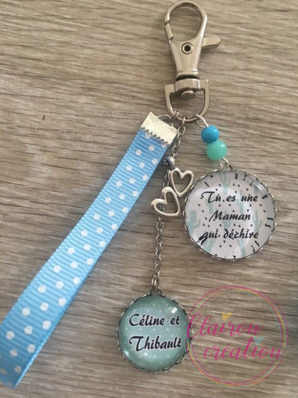 Porte Clé Tu es une Maman qui déchire