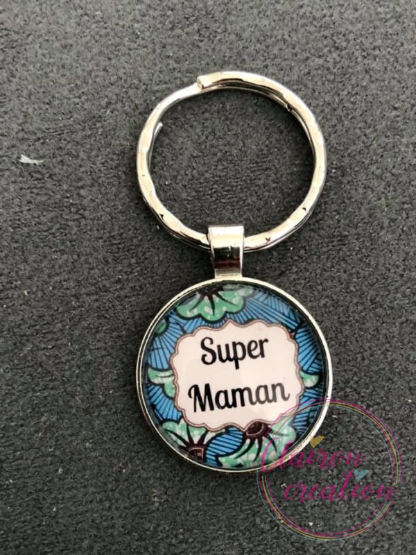 Porte Clé super maman (2)