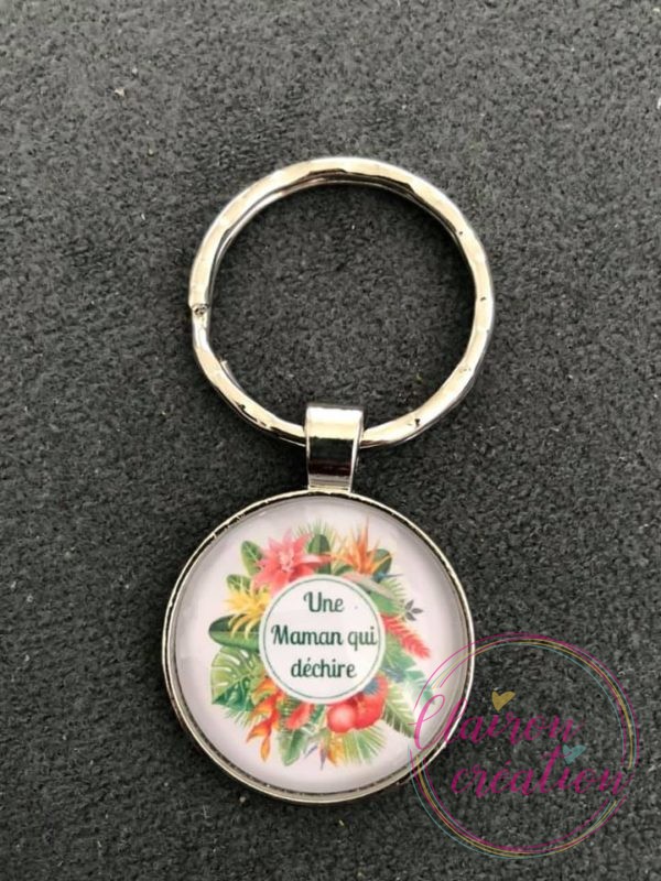 Porte Clé Une maman qui déchire