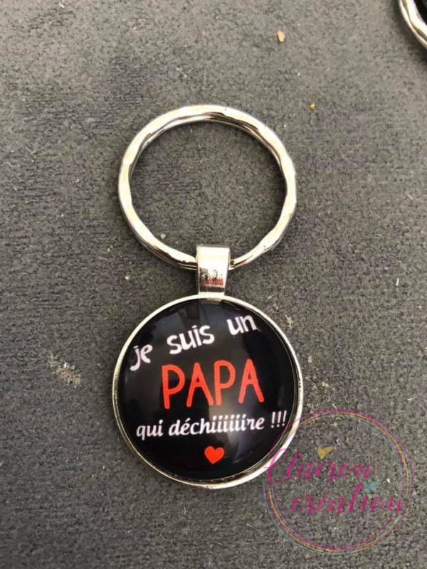 Porte cle Pour un Papa (7)