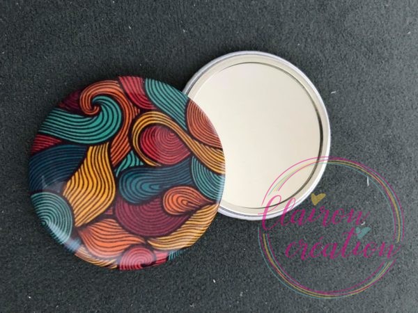 Miroir de poche Multicolore