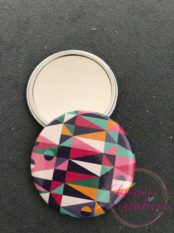 Miroir de poche Forme Géométrique