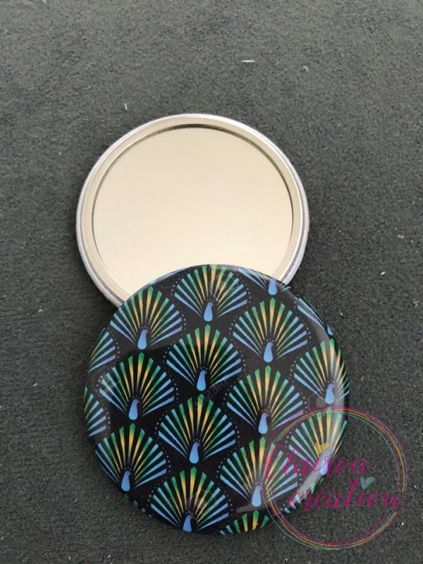 Miroir de poche Eventails