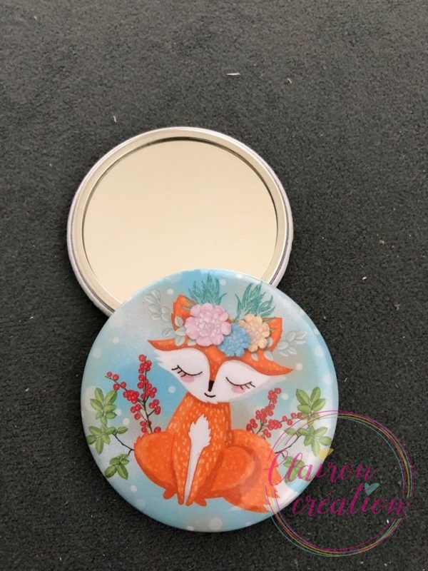 Miroir de poche Renardo