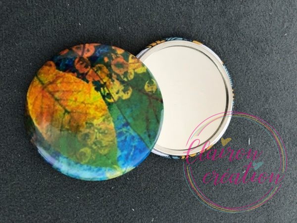 Miroir de poche Feuilles d'automne