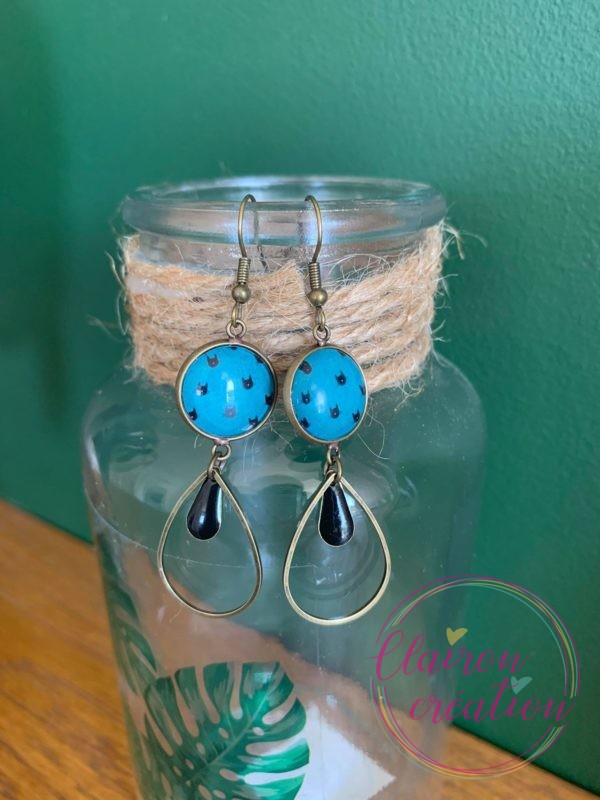 Boucles pendantes petits chats