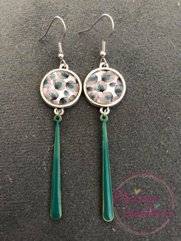 Boucles Pendantes Bâtonnets (3)