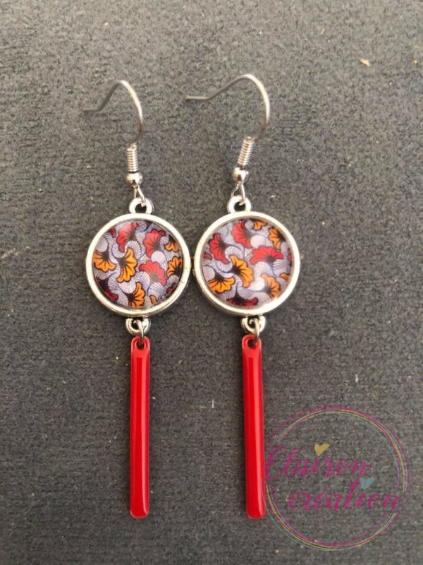 Boucles Pendantes Bâtonnets (10)
