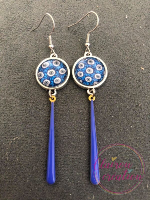 Boucles Pendantes Bâtonnets (2)