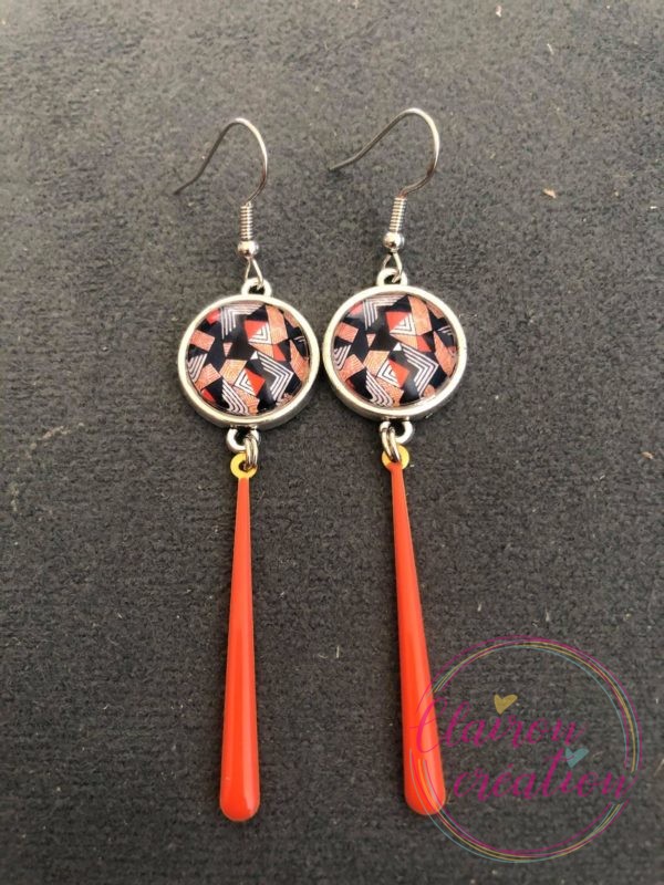 Boucles Pendantes Bâtonnets (4)