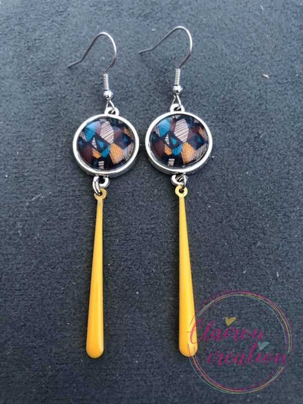 Boucles Pendantes Bâtonnets (7)