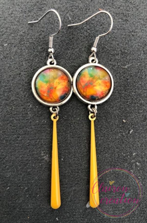 Boucles Pendantes Bâtonnets (12)