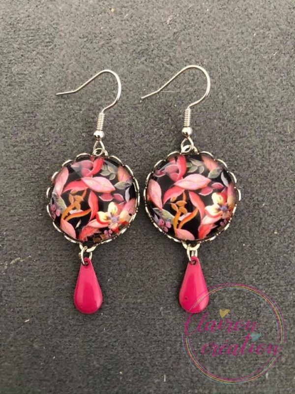 Boucles pendantes Gouttes (4)