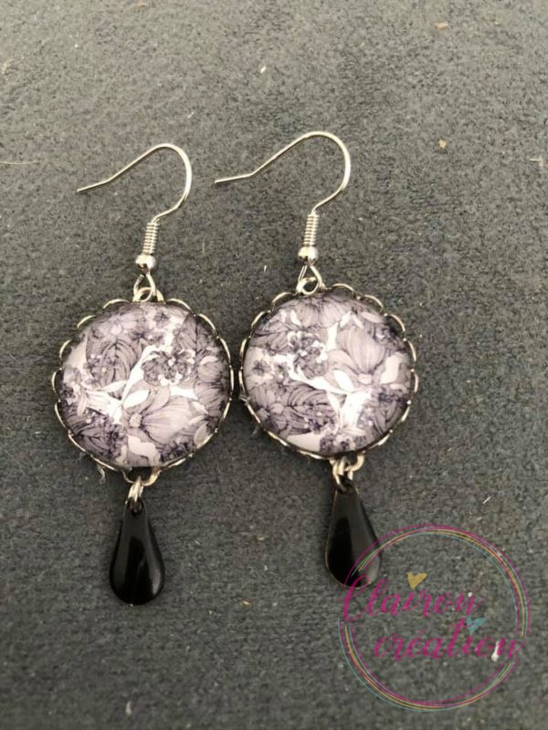 Boucles pendantes Gouttes (2)