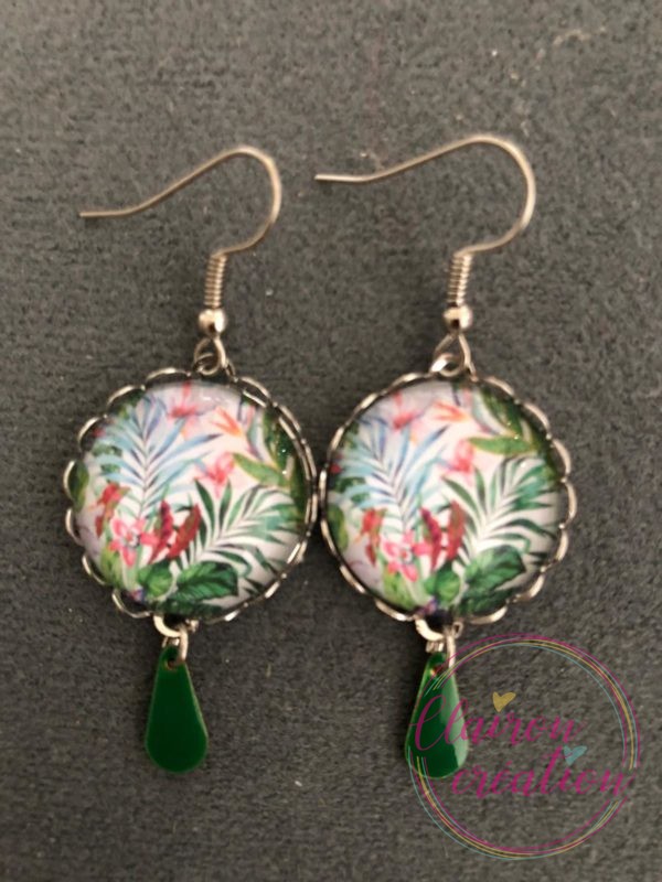 Boucles pendantes Gouttes (35)