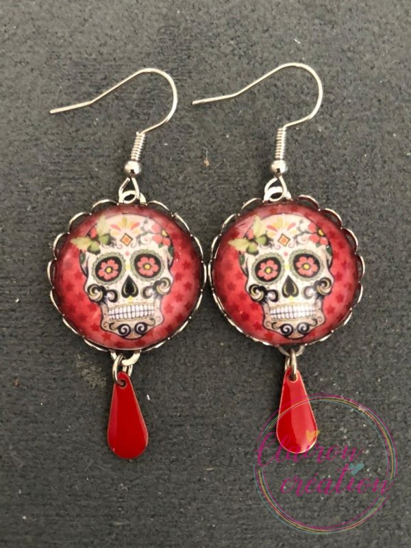 Boucles pendantes Gouttes (10)