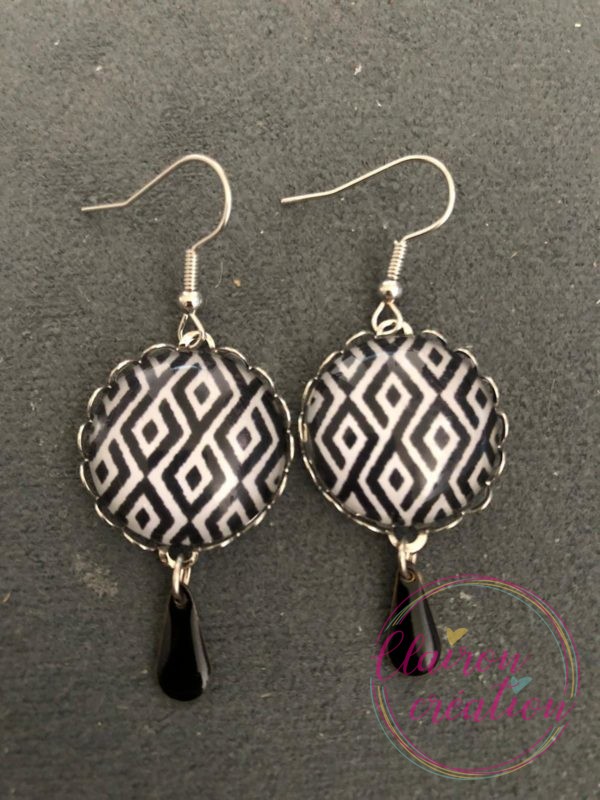 Boucles pendantes Gouttes (20)