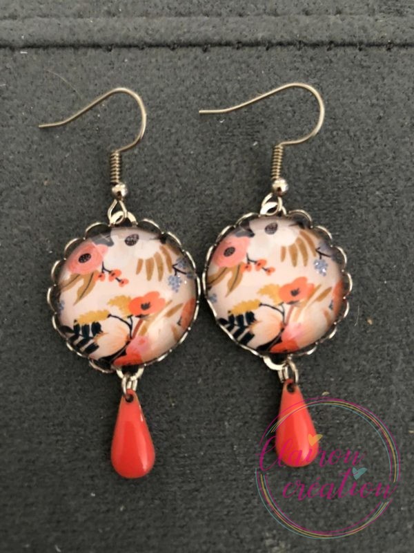 Boucles pendantes Gouttes (40)