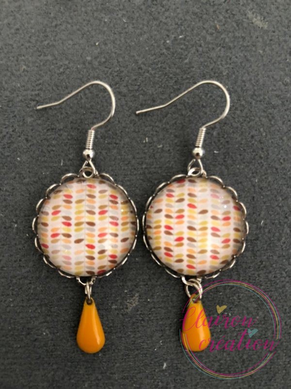 Boucles pendantes Gouttes (8)