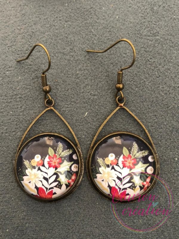 Boucles triangle Noël (2)