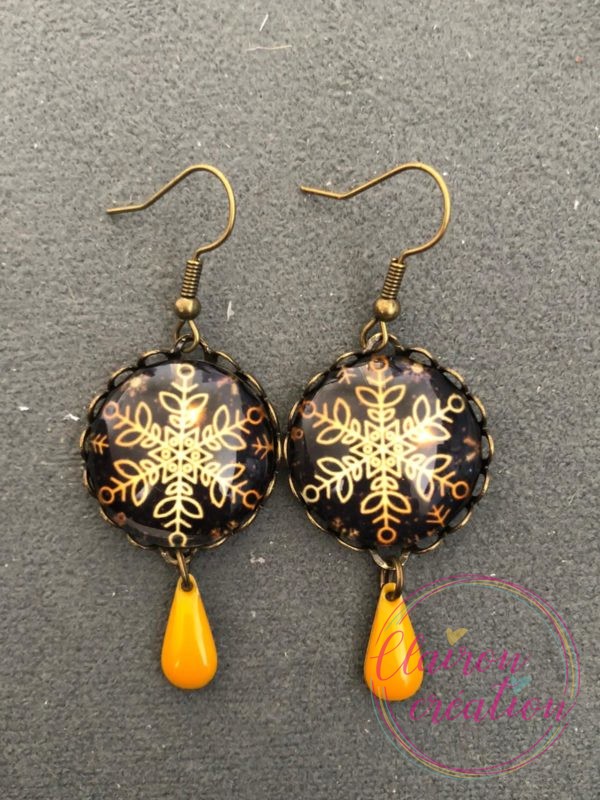 Boucles goutte Noël (6)