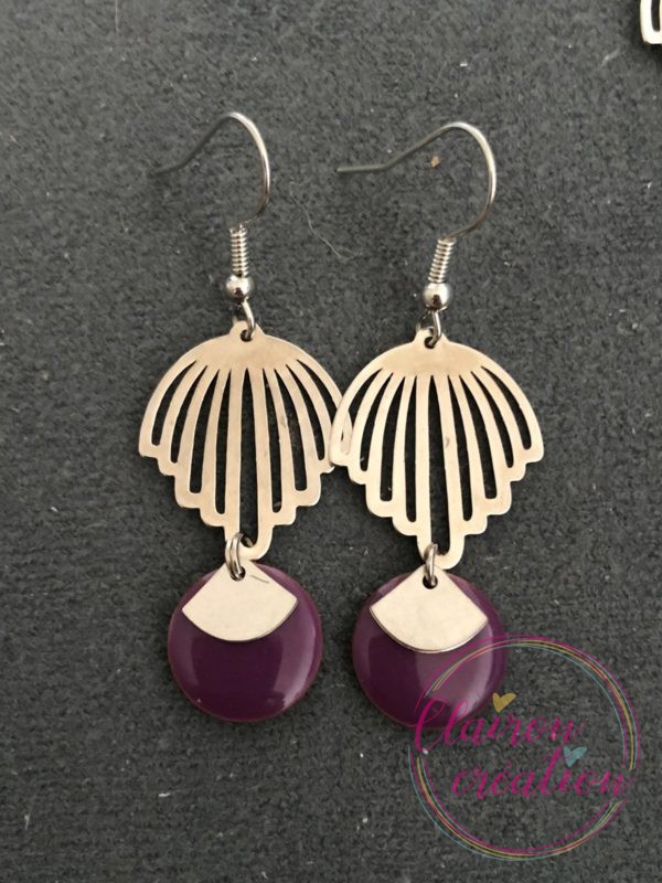 Boucles Argentées Ophélie (2)