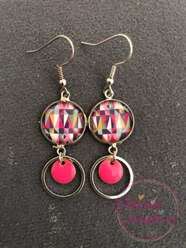 Boucles pendantes Formes Géométriques