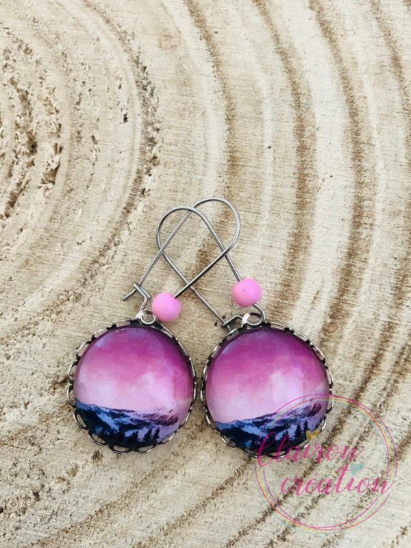 Boucles Pendantes Paysage