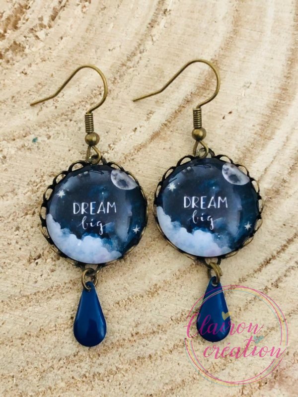 Boucles pendantes Gouttes Dream (61)