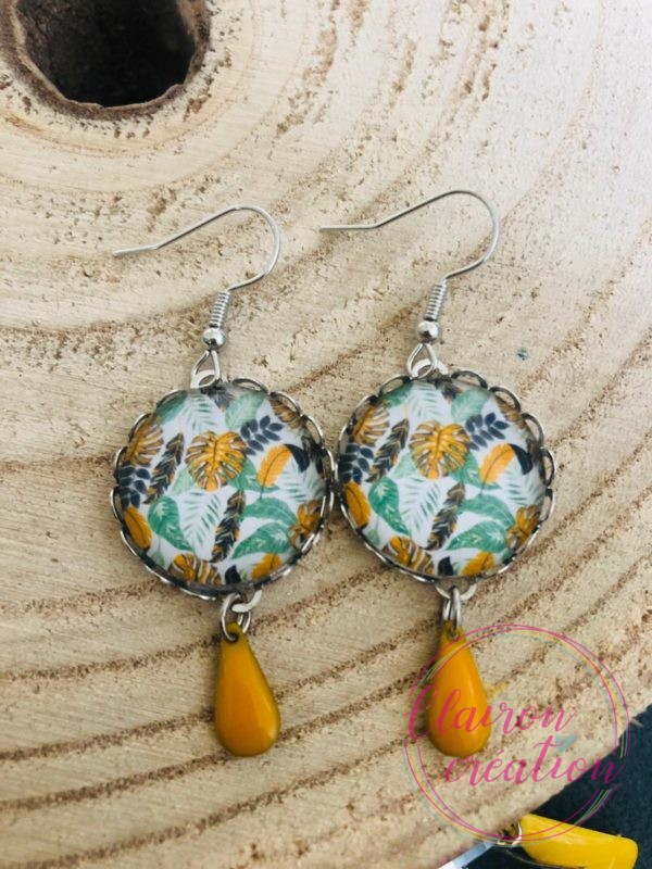 Boucles pendantes Gouttes (45)