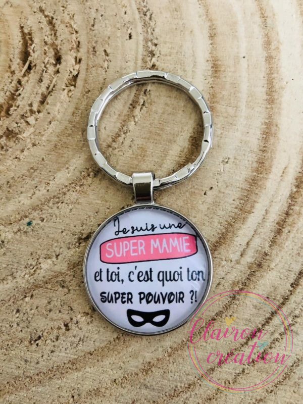 Porte Clé Super Mamie (2)