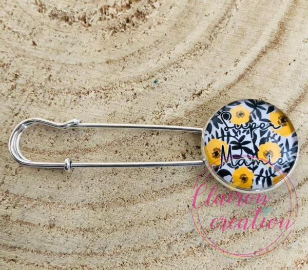 Broche Fleurs