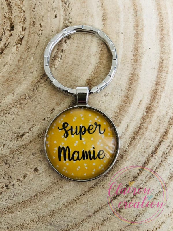 Porte Clé Super Mamie