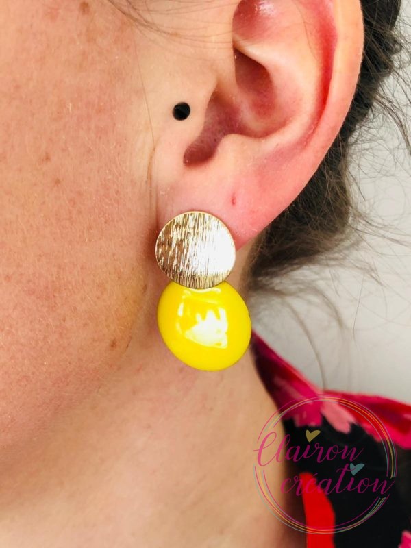 Boucles dorées M&M's (2)