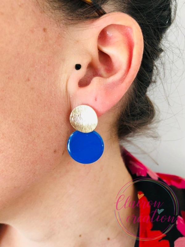 Boucles dorées M&M's (3)
