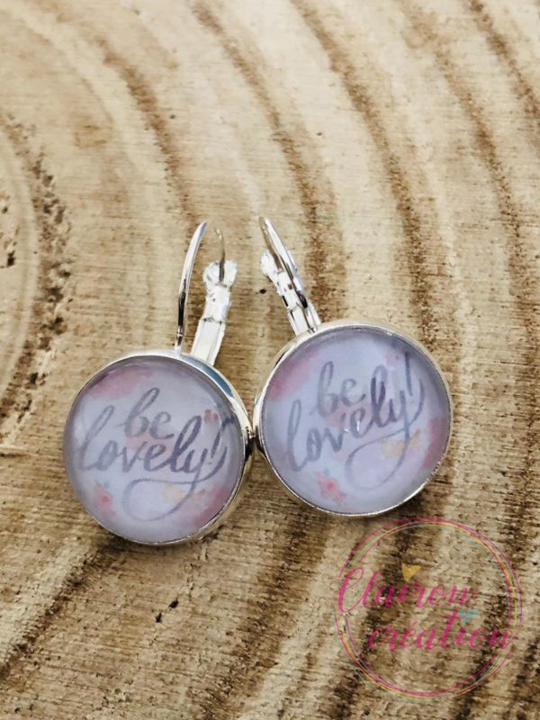 Boucles dormeuses Amour (137)