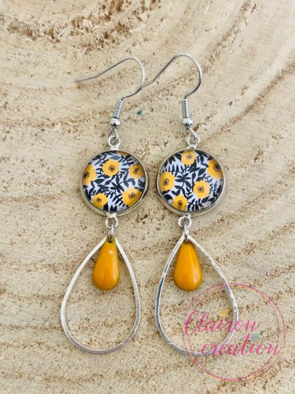 Boucles pendantes Mamie