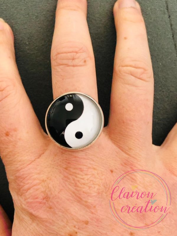 Bague Ying Yang