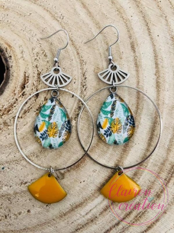 Boucles Créole Goutte (3)