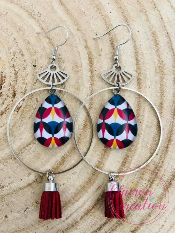 Boucles Créole Goutte (4)