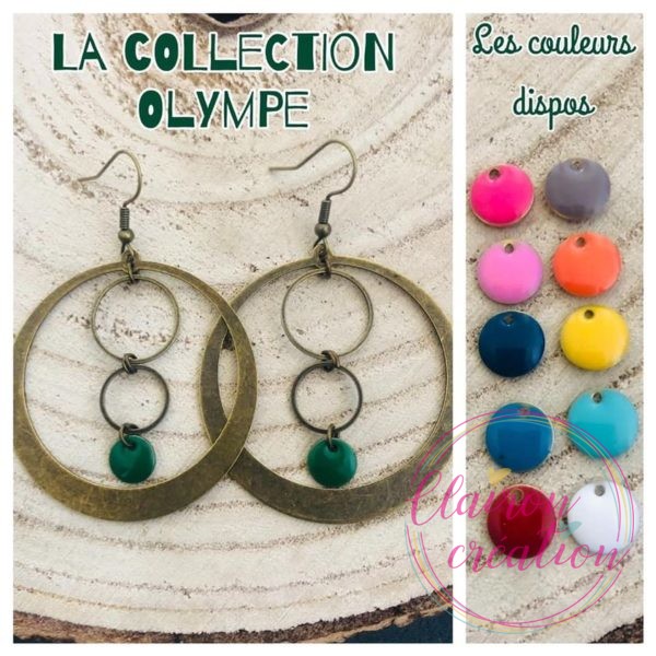 La paire de Boucles OLYMPE