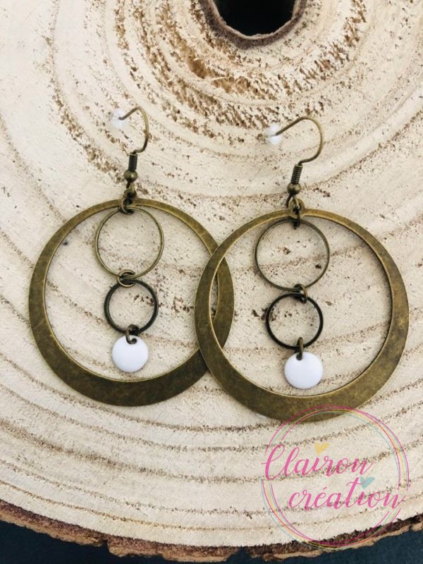 La paire de Boucles OLYMPE (2)