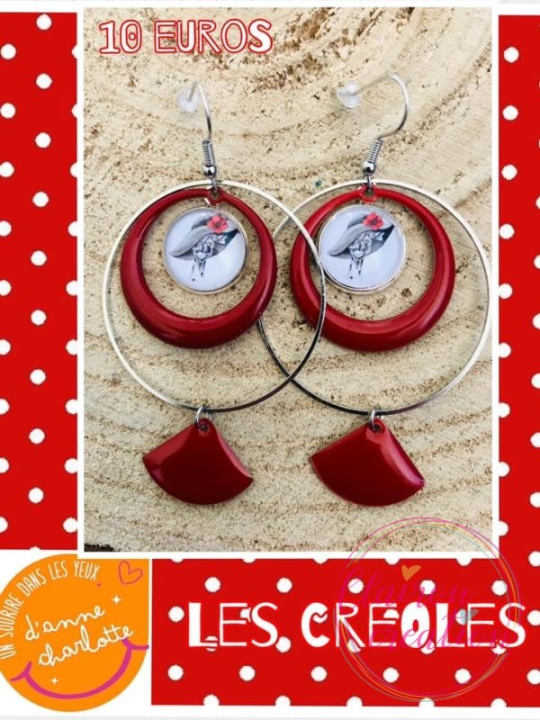 Boucles Asso Un Sourire dans les Yeux d'Anne Charlotte