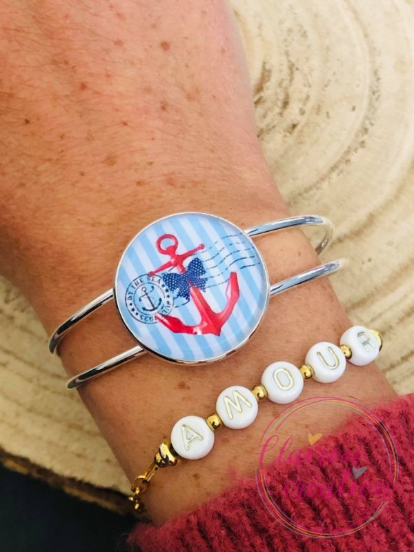 Bracelet Manchette Marin (5)