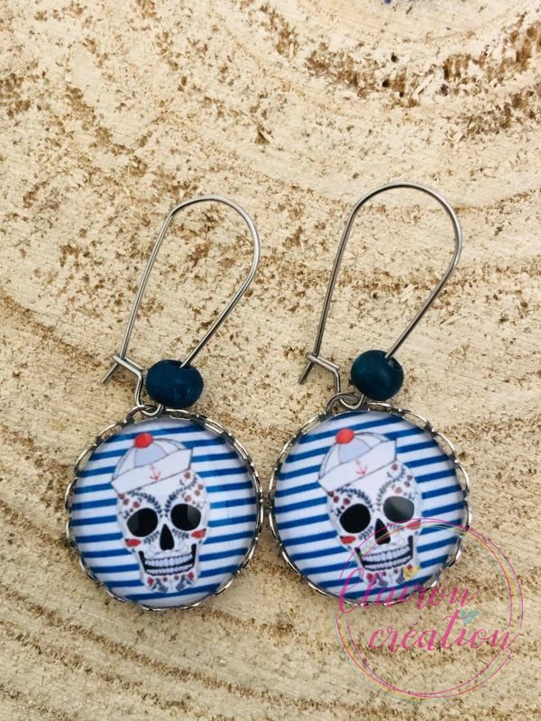 Boucles Pendantes Marin (4)