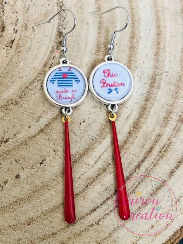 Boucles Pendantes Bâtonnets Marin (27)