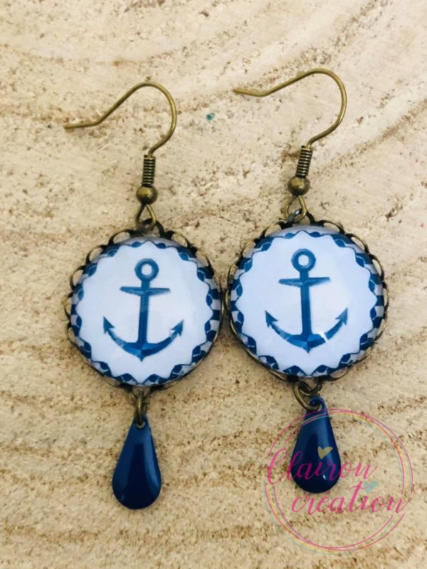 Boucles pendantes Marin (9)