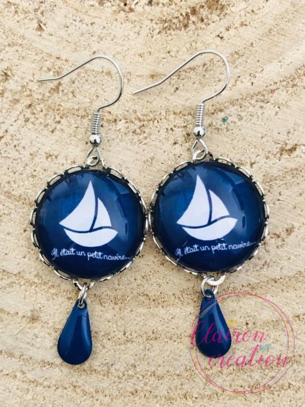 Boucles pendantes Marin (7)