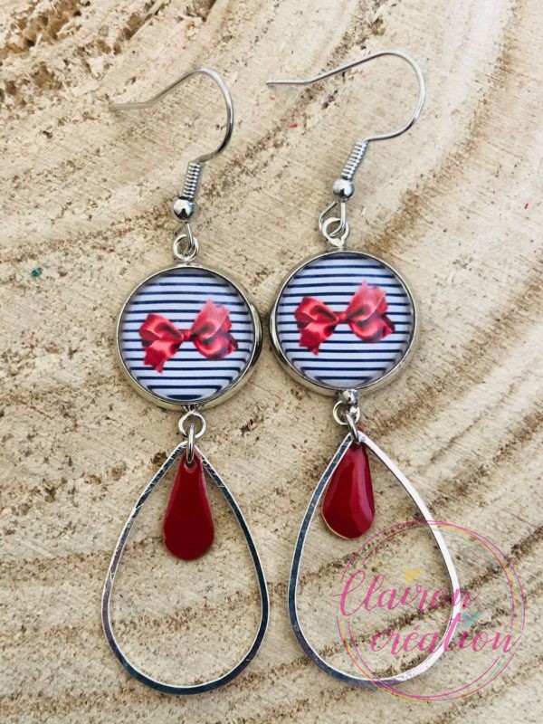 Boucles pendantes Marin (1)