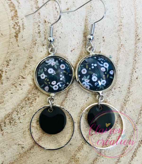 Boucles pendantes nature (4)
